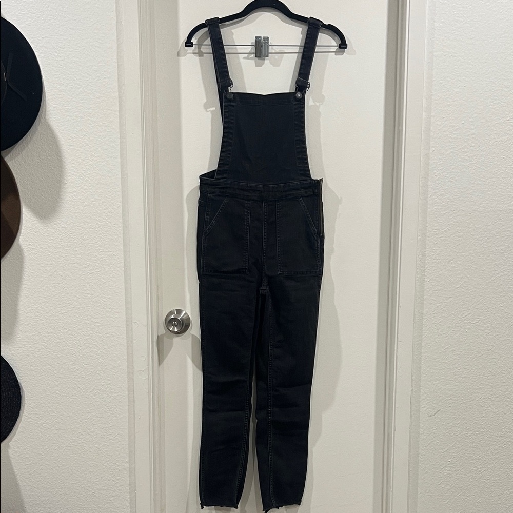 Madewell Women's Black Denim Overalls
